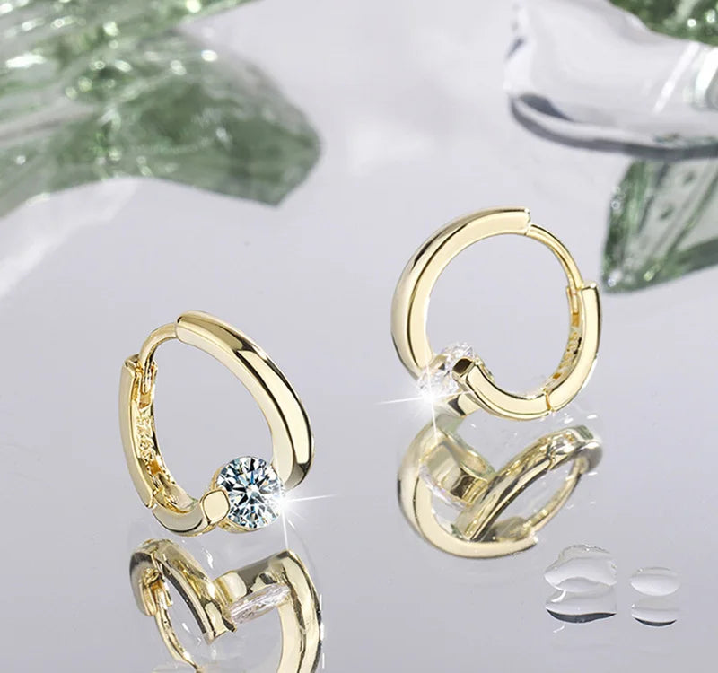 Silver & Gold Earrings – Korean Fashion Earrings for Women
