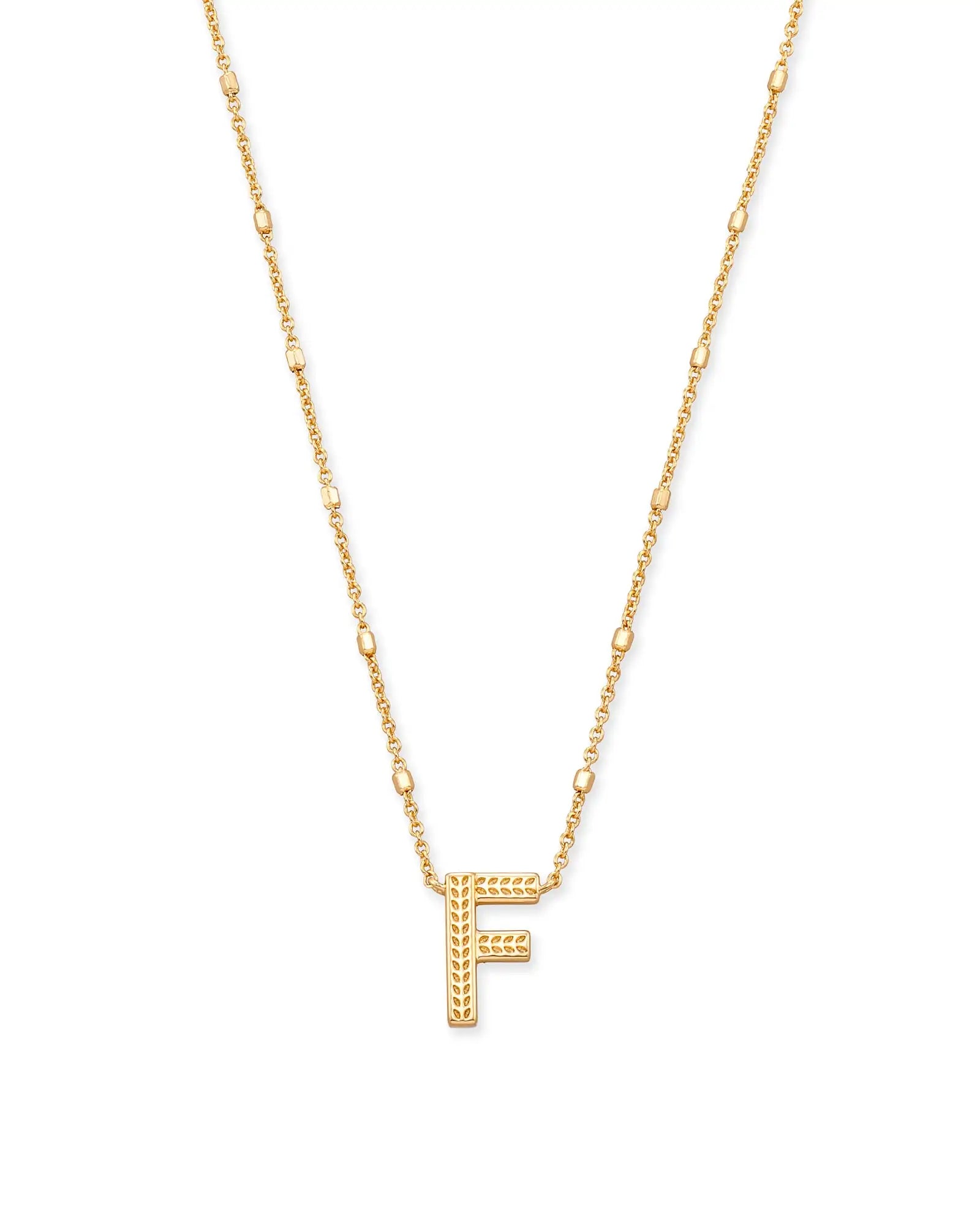 Kendra Scott A-Z Letter Pendant Necklace