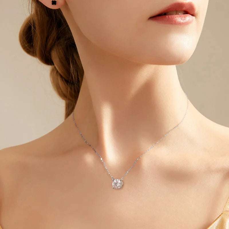 Dainty Moissanite Necklace