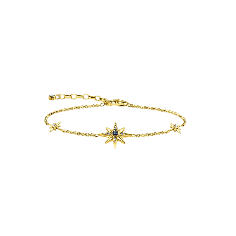 Lucky Star Sterling Silver Bracelet