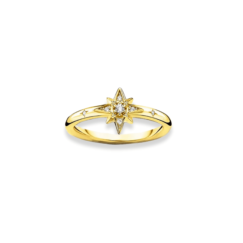 Star Sterling Silver Ring
