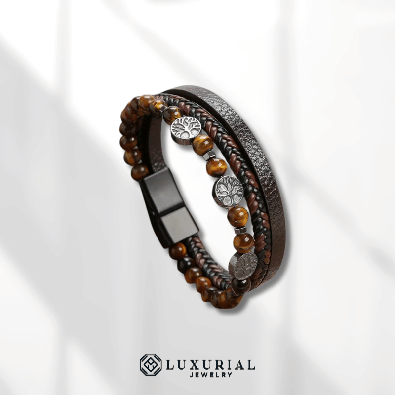 Tree of Life Leather Bracelet