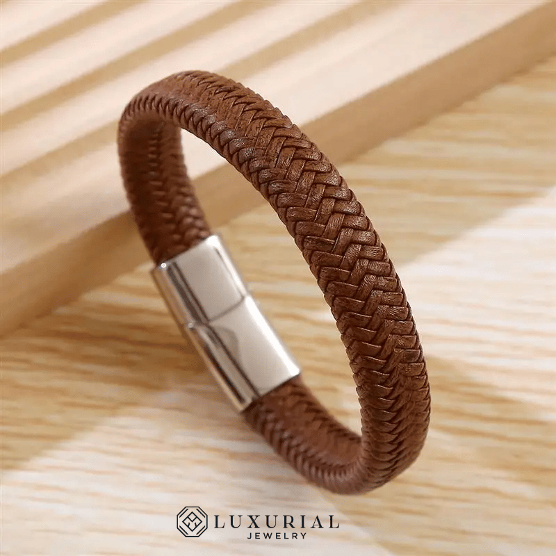 Classic Leather Bracelet for Men