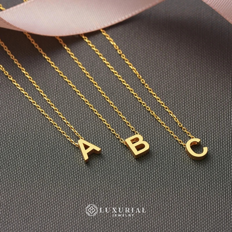 Gold Initial Necklace for Women | Luxury Personalized Choker