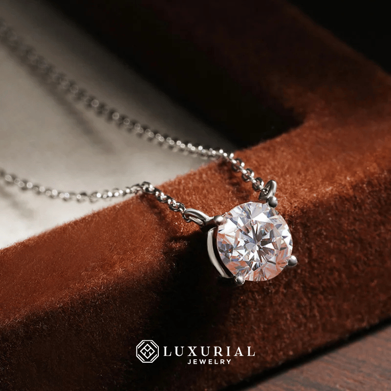Dainty Moissanite Necklace