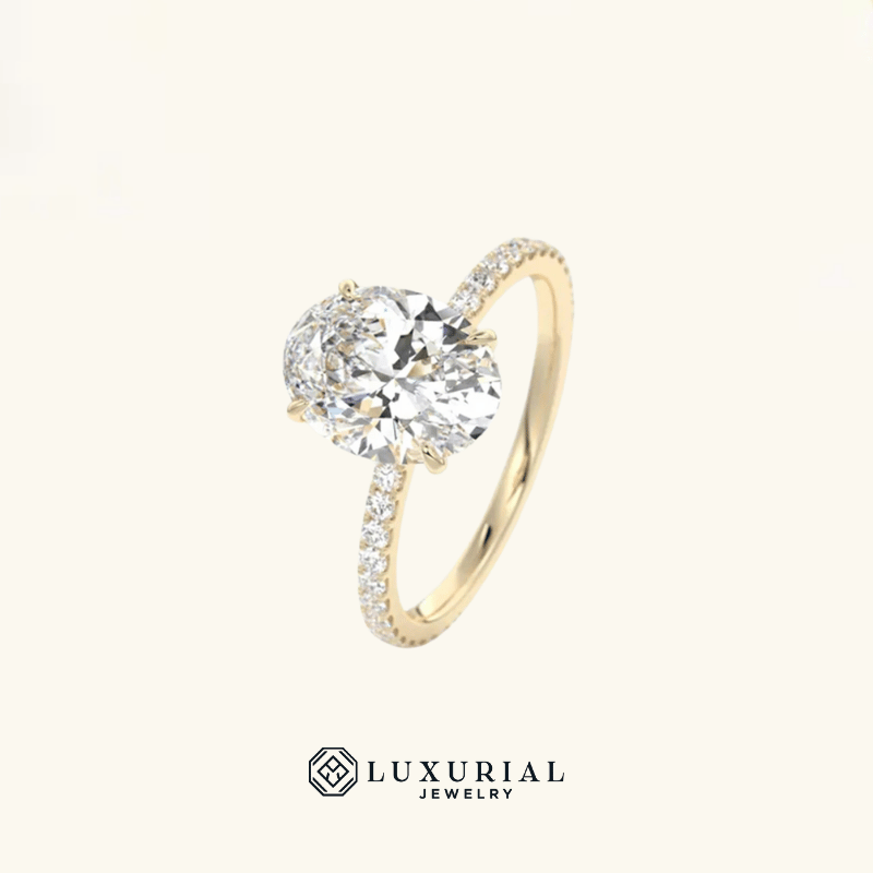Eternal Embrace Oval Ring