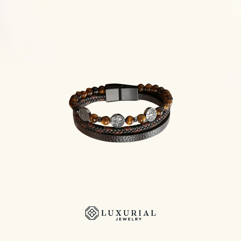 Tree of Life Leather Bracelet