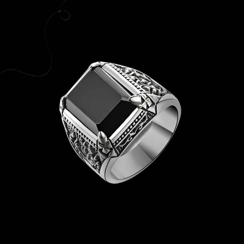 Goma Sterling Silver Ring | for Men