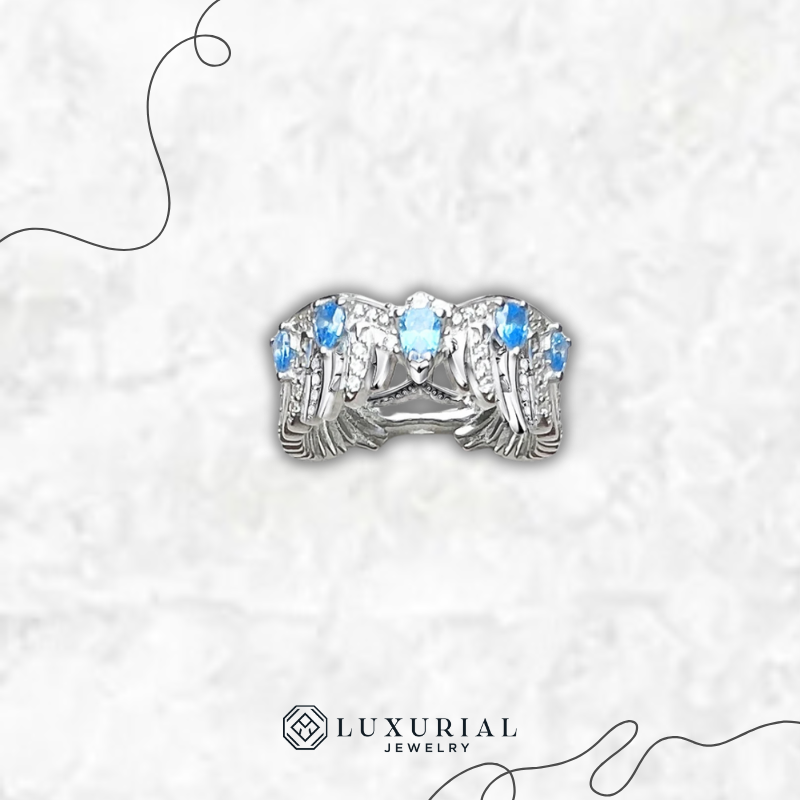 Phoenix Wing Silver Ring
