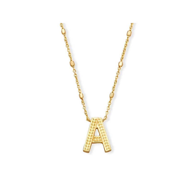 Kendra Scott A-Z Letter Pendant Necklace