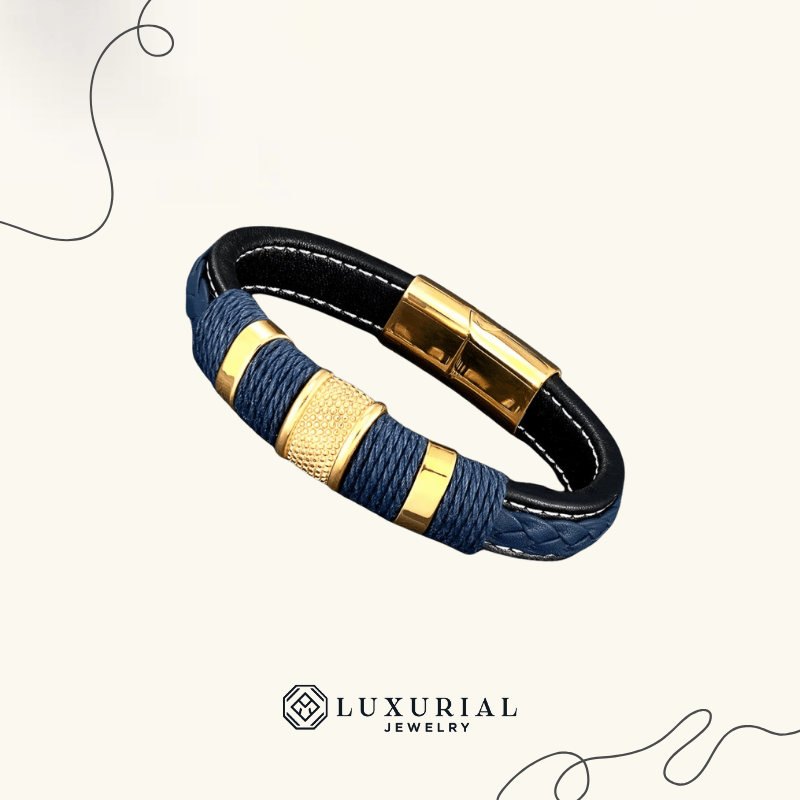 Men’s Luxury Magnetic Buckle Bracelet | Trendy Charm Wristband