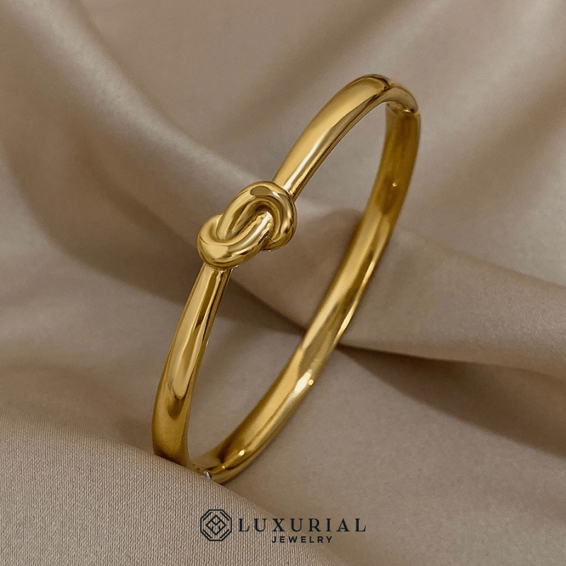 Knotted Luxury Bangle