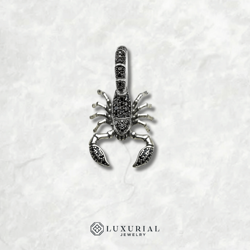 Scorpion Silver Pendant