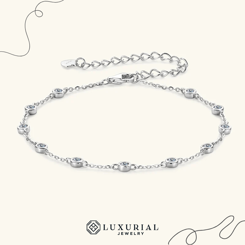 Twinkling Wishes 2.5mm Moissanite Bracelet
