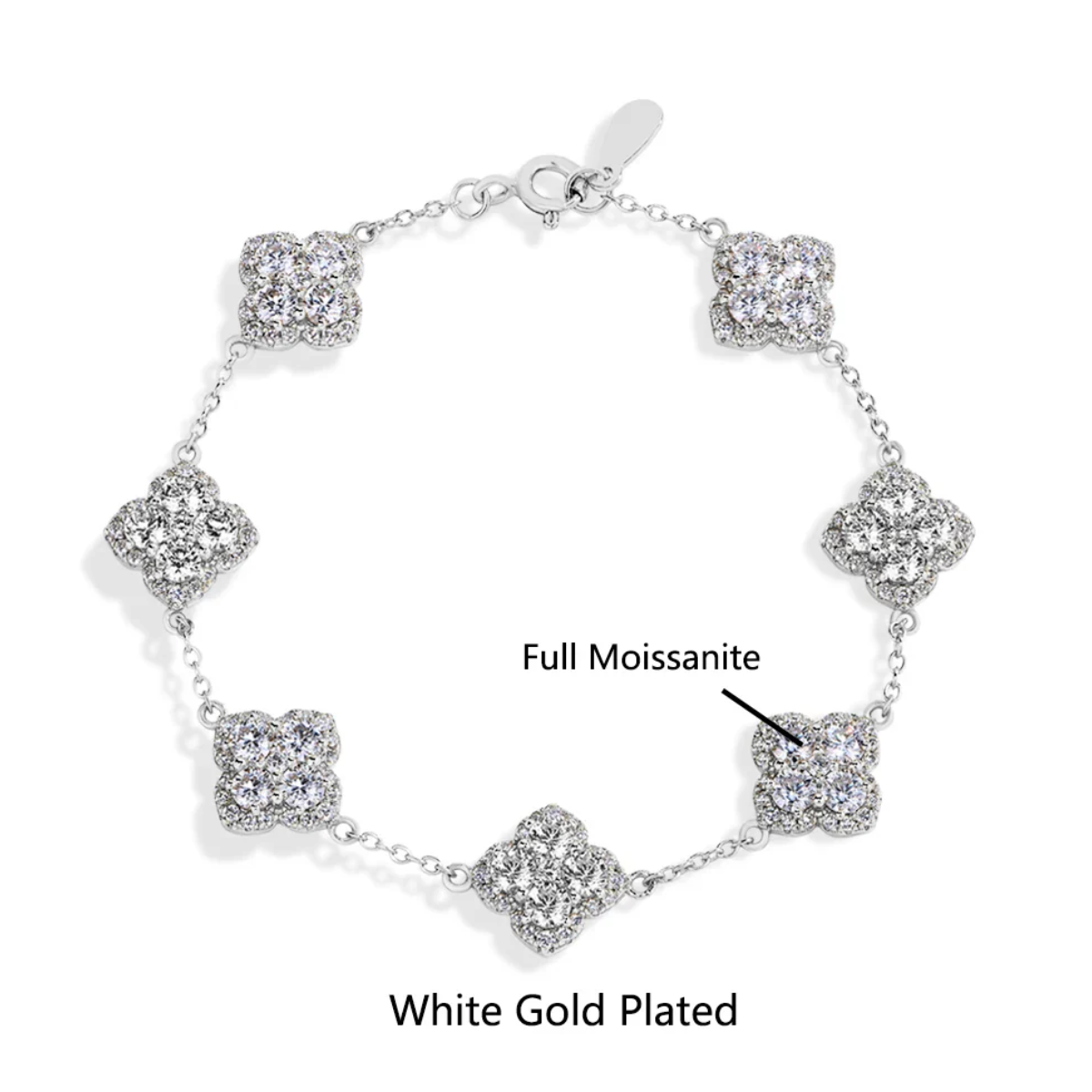 Moissanite Diamond Bracelet for Women