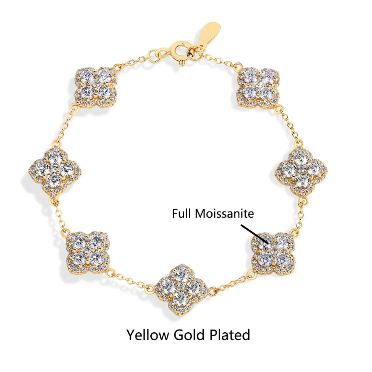 Moissanite Diamond Bracelet for Women