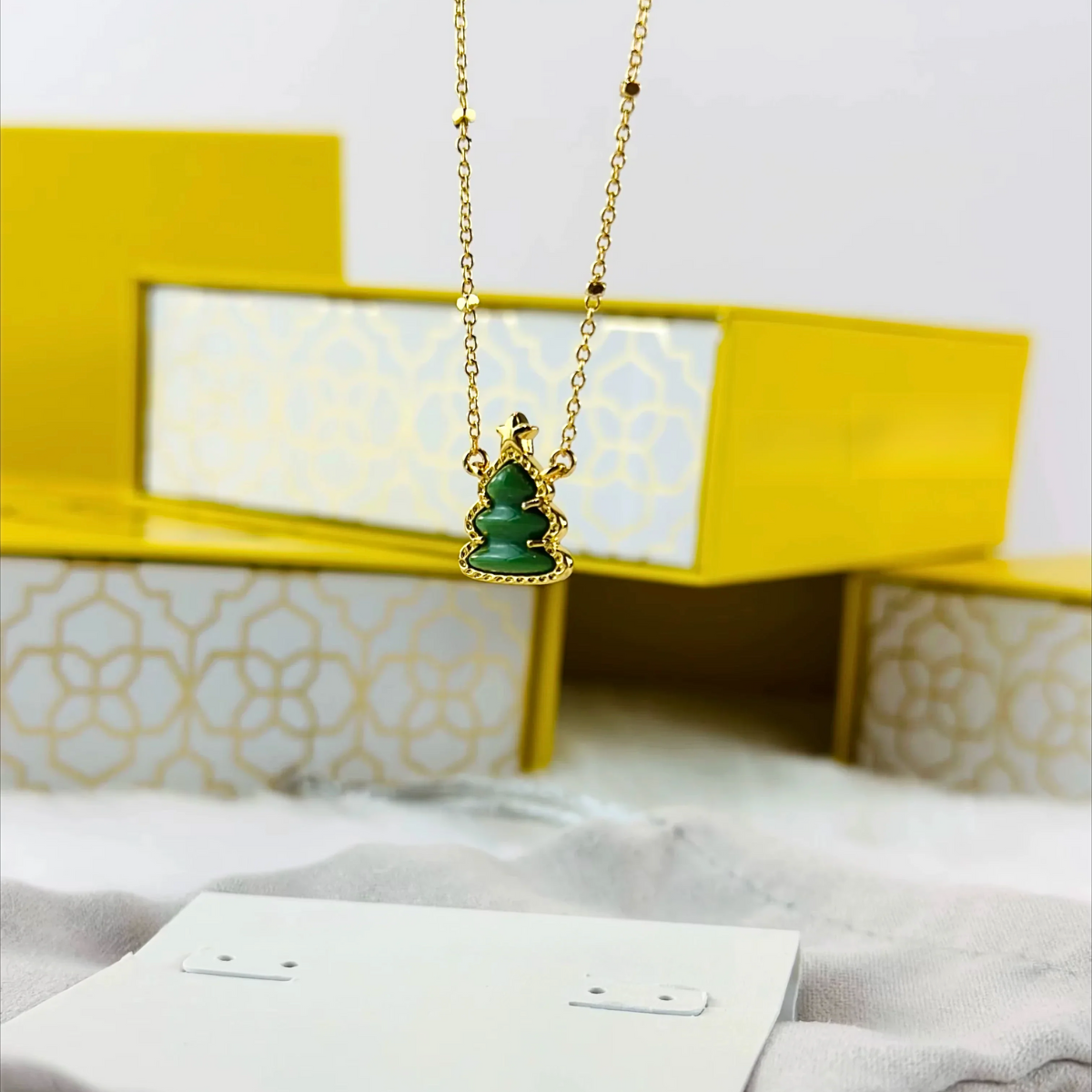 Kendra Scott  Christmas Pendant Necklace – Candy Cane, Snowflake & Christmas Tree Charms