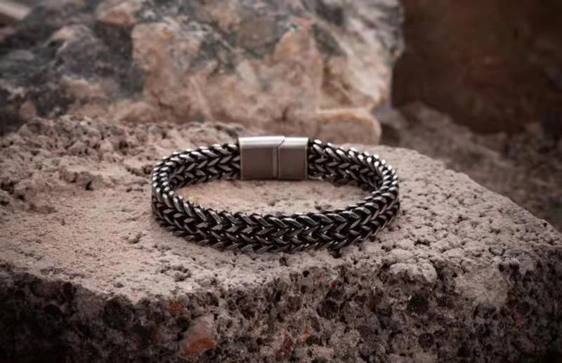 Goma Stainless Steel Bracelet | For Men