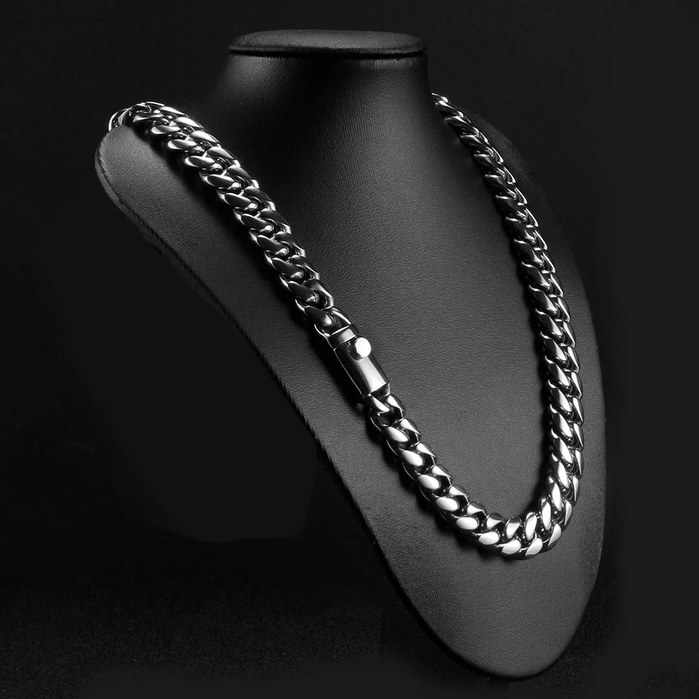 Goma Stainless Steel Necklace –  for Men & Women