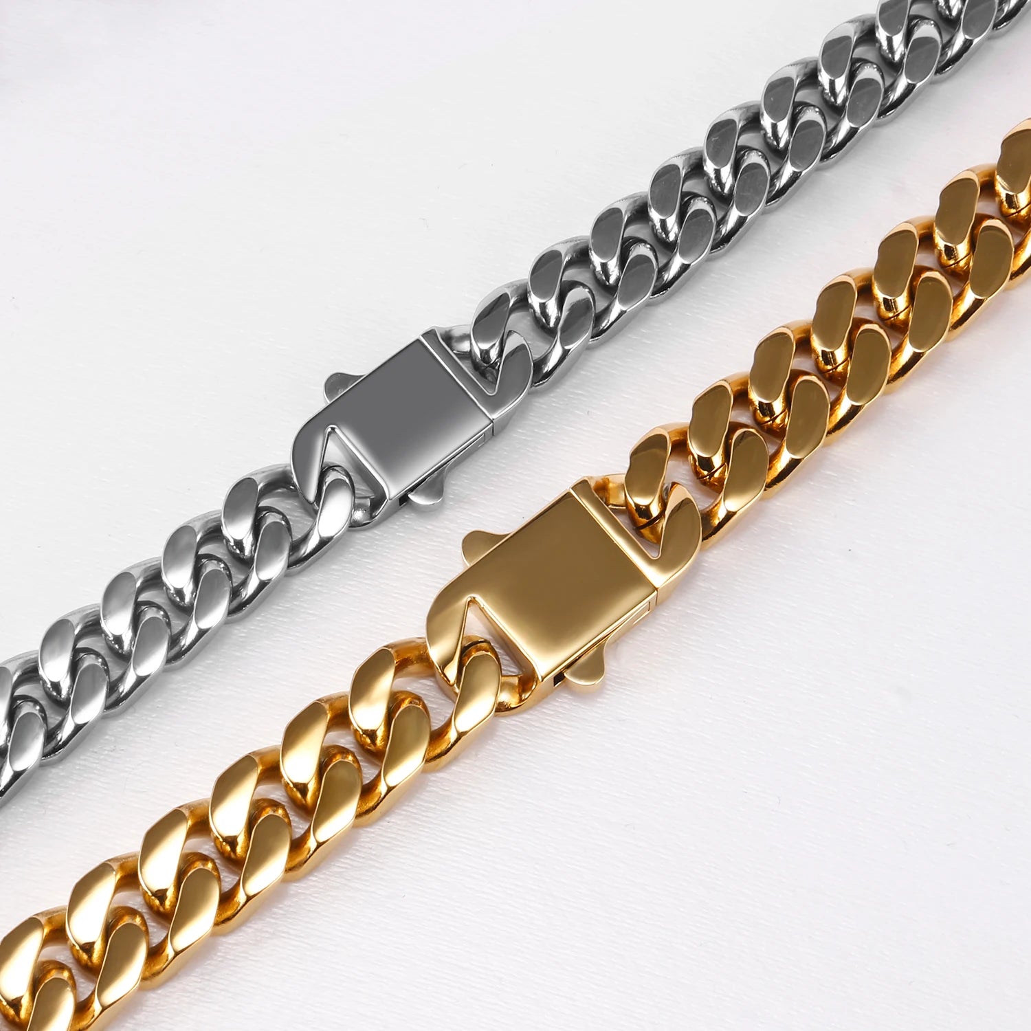 Luxury Necklace & Bracelet - Gold & Silver