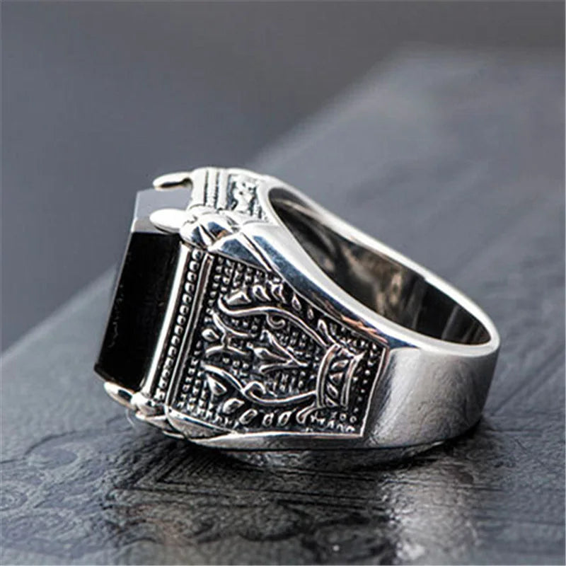 Goma Sterling Silver Ring | for Men