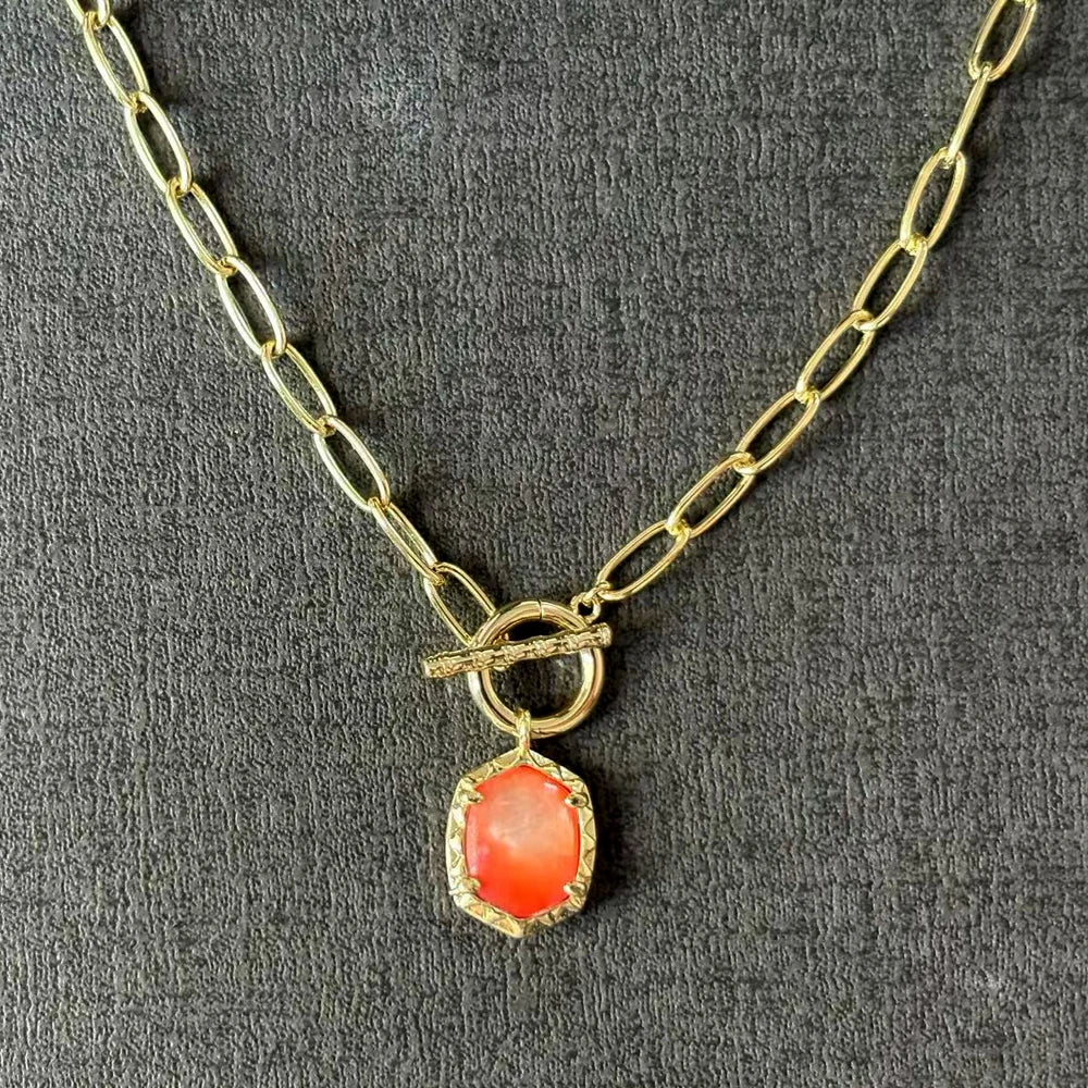 Daphne Gold Link |Convertible Paperclip Chain Kendra Scott