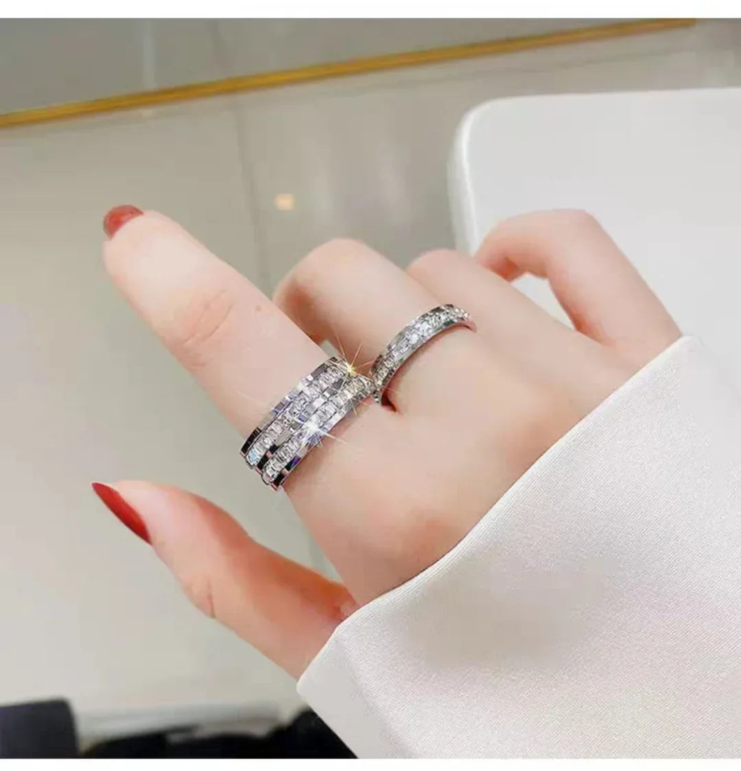 Luxury Stainless Steel Ring for Women