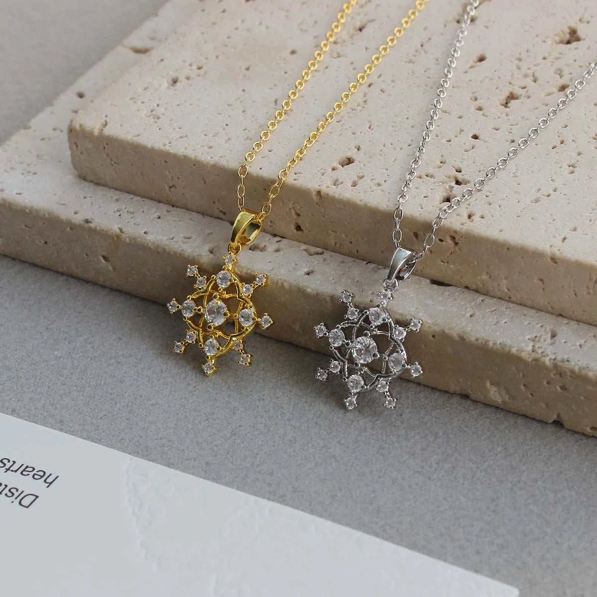 Snow Crystal Short Pendant Necklace- Kendra Scott