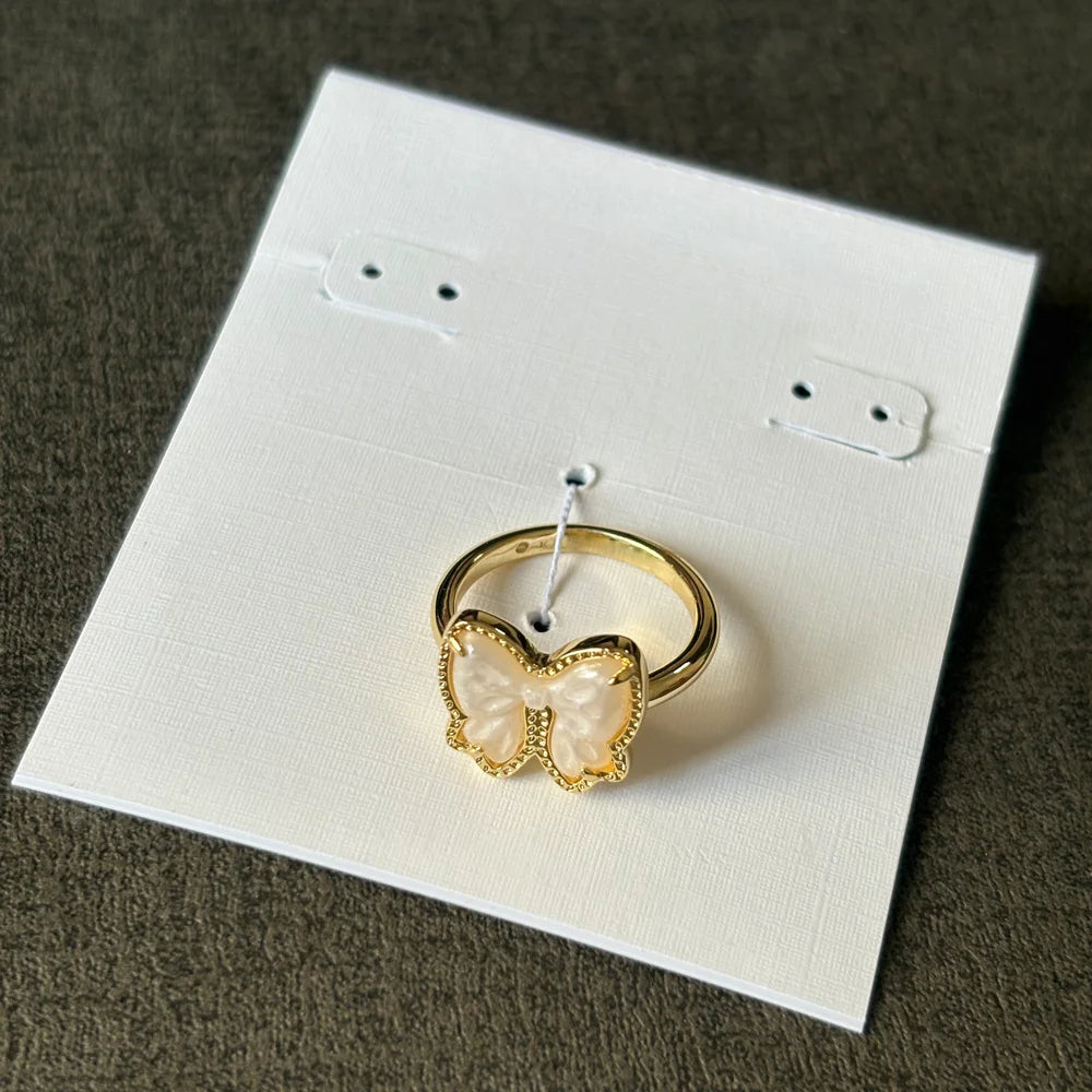 Haley Bow Gold Band Ring Kendra Scott