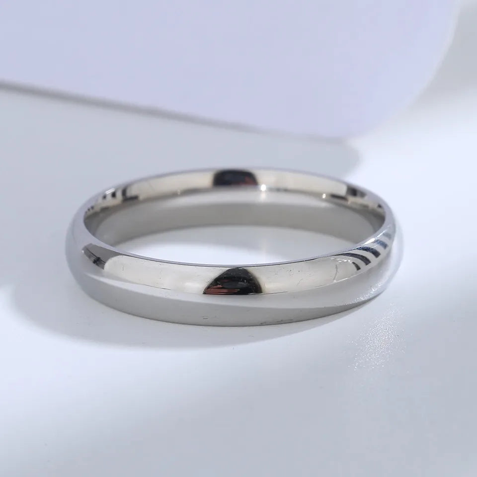 Sterling Silver Couples Ring Sets | Classic Wedding Bands | Simple Elegant Design