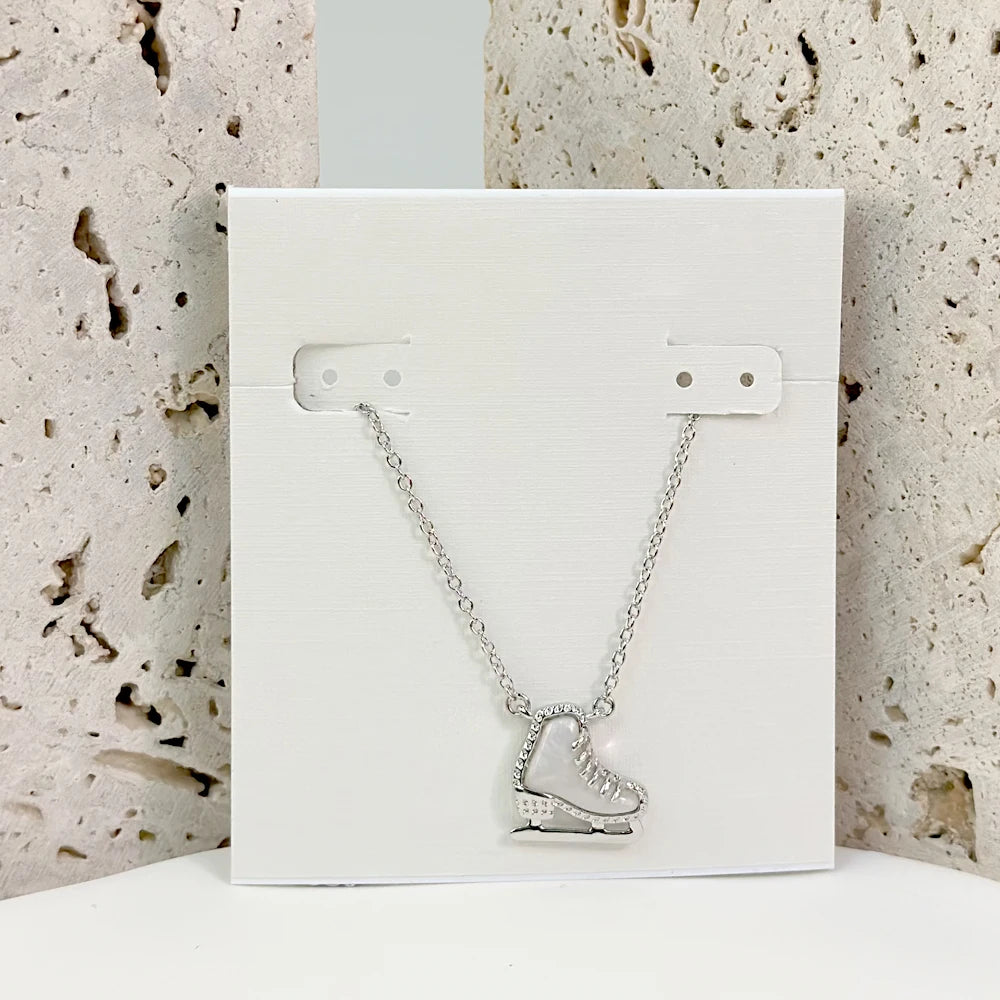 Ice Skate Pendant Necklace – 14K Gold Kendra Scott