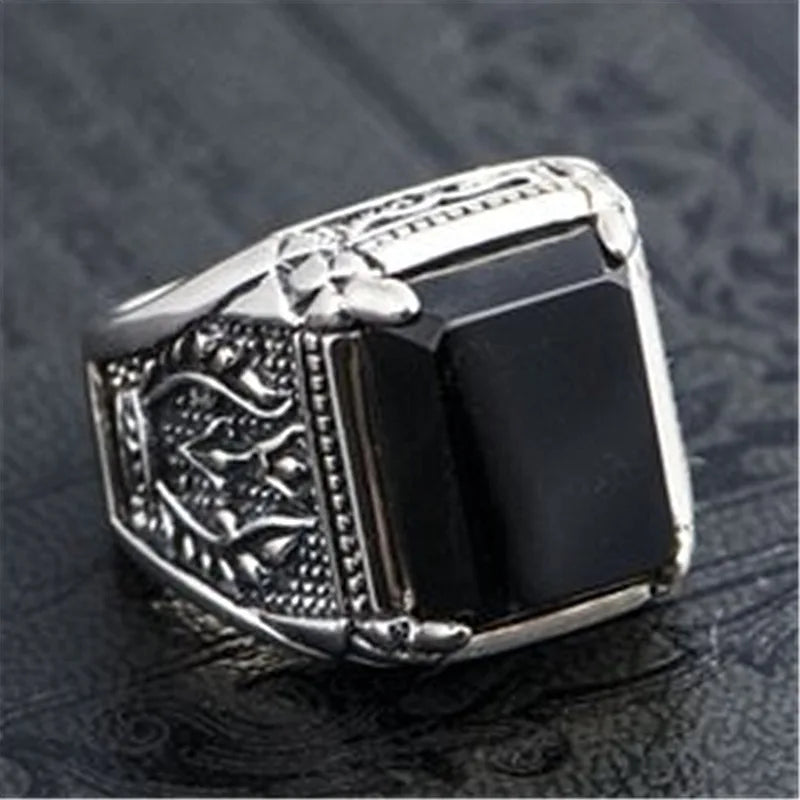 Goma Sterling Silver Ring | for Men