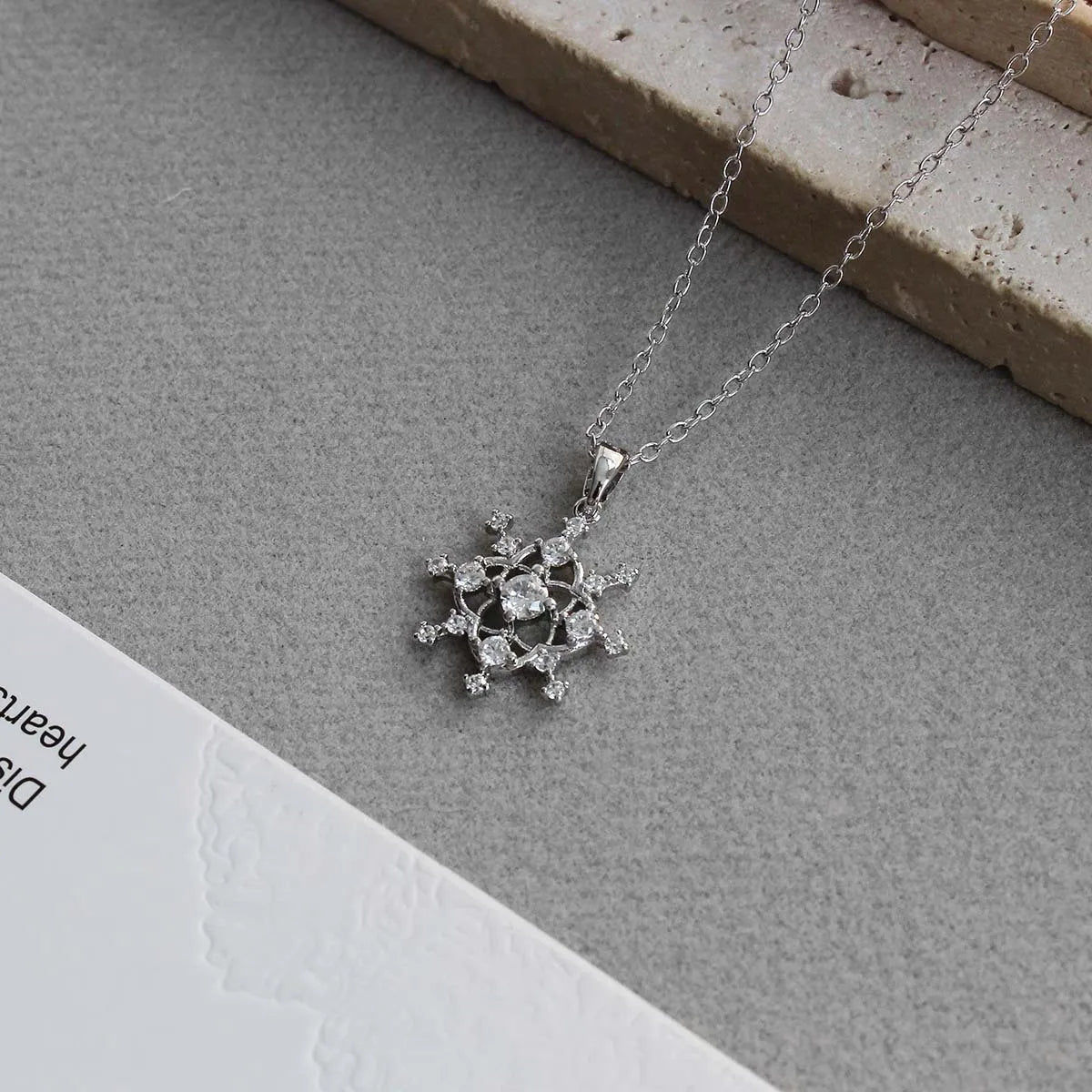 Snow Crystal Short Pendant Necklace- Kendra Scott