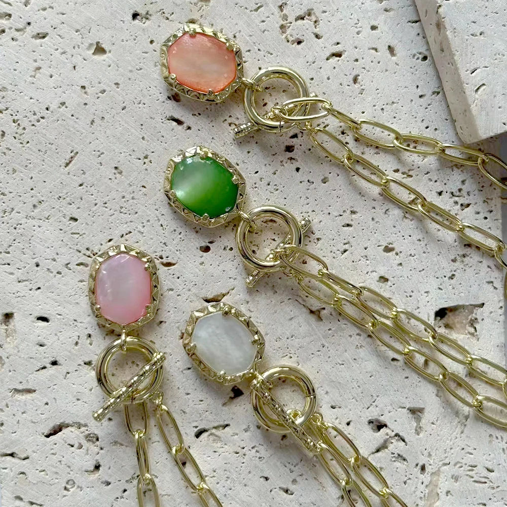 Daphne Gold Link |Convertible Paperclip Chain Kendra Scott