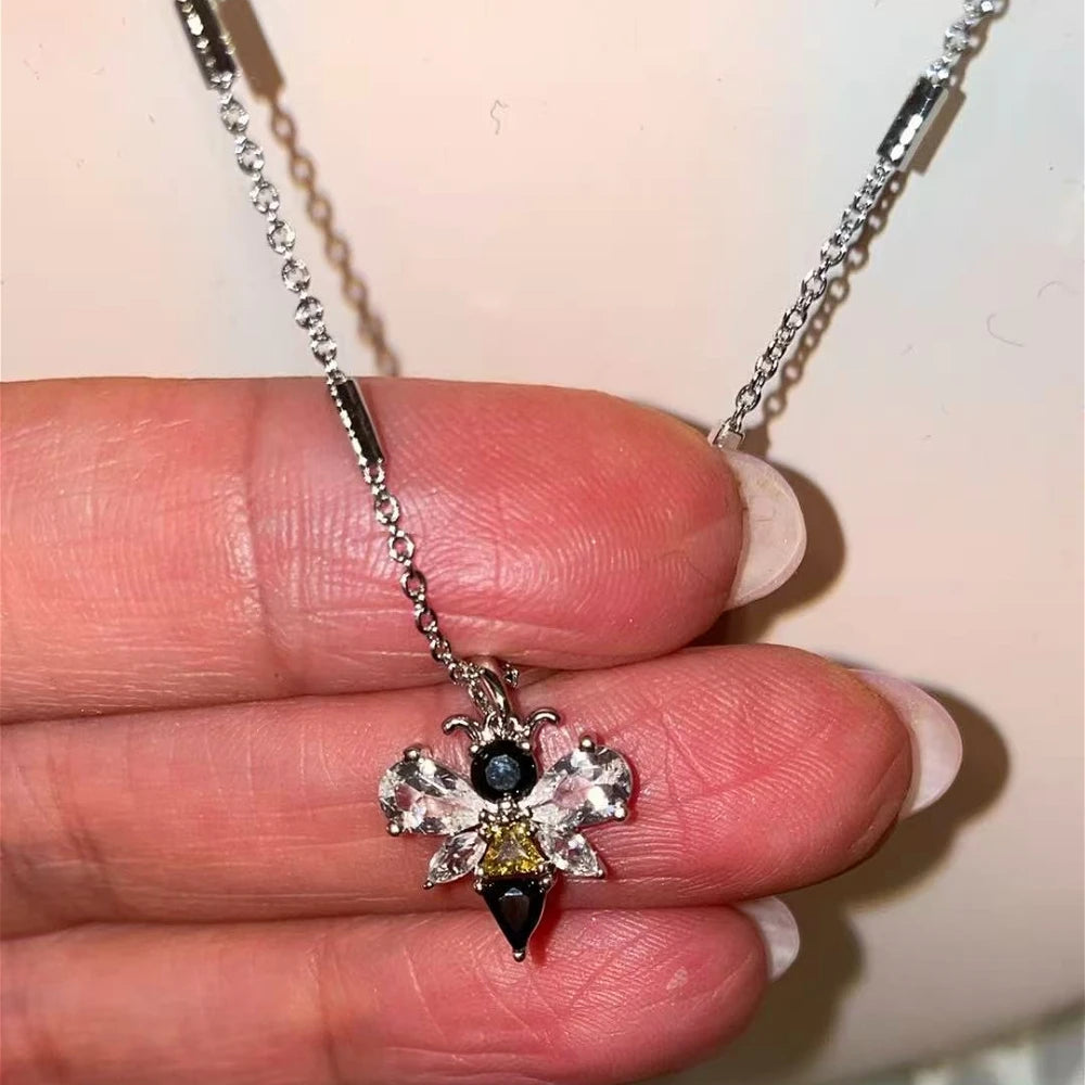 Bee Pendant Necklace