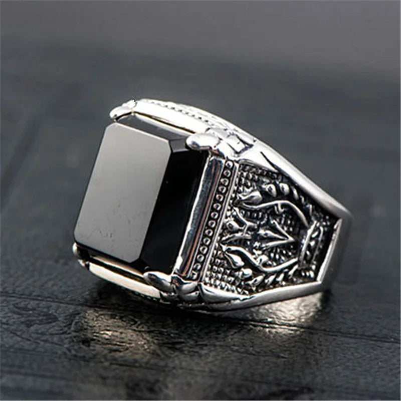 Goma Sterling Silver Ring | for Men