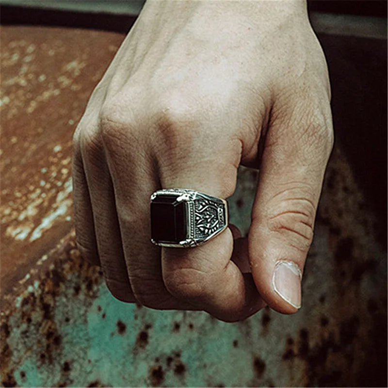 Goma Sterling Silver Ring | for Men