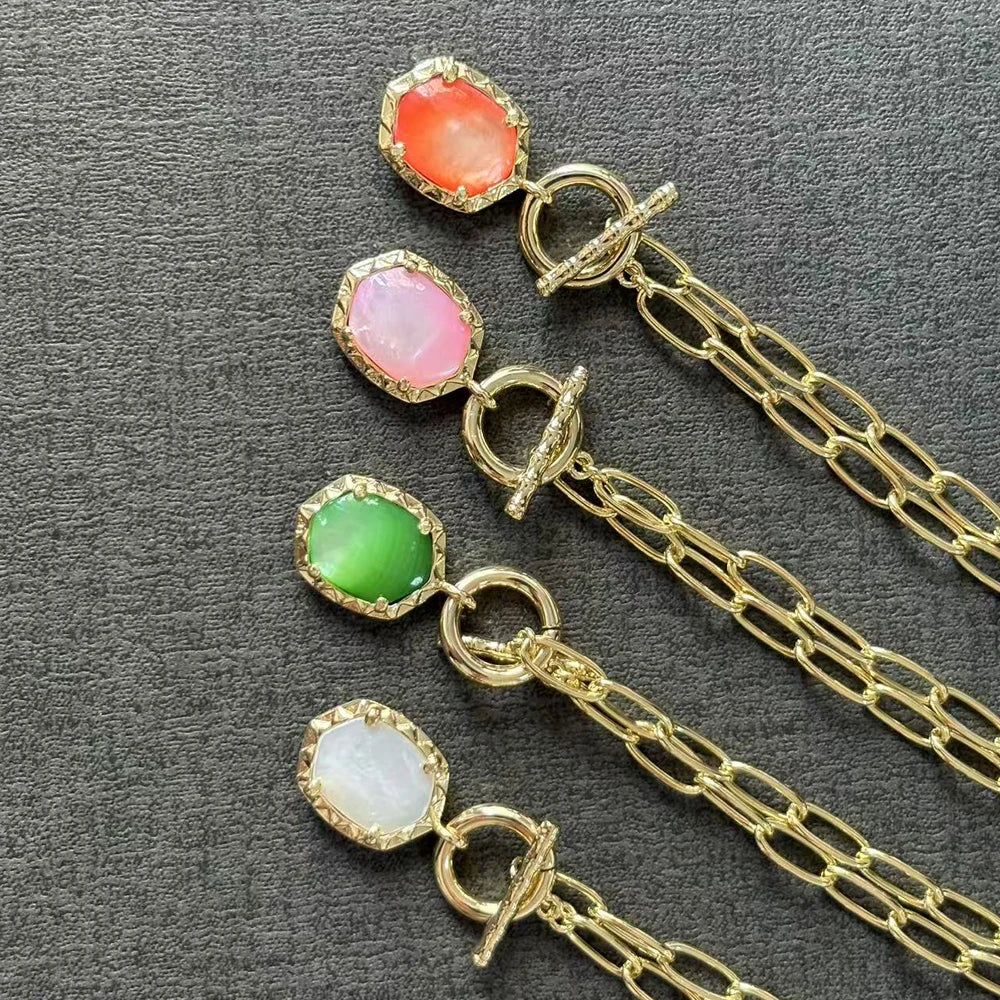 Daphne Gold Link |Convertible Paperclip Chain Kendra Scott