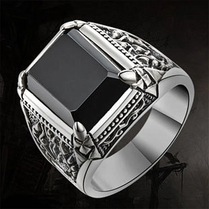 Goma Sterling Silver Ring | for Men