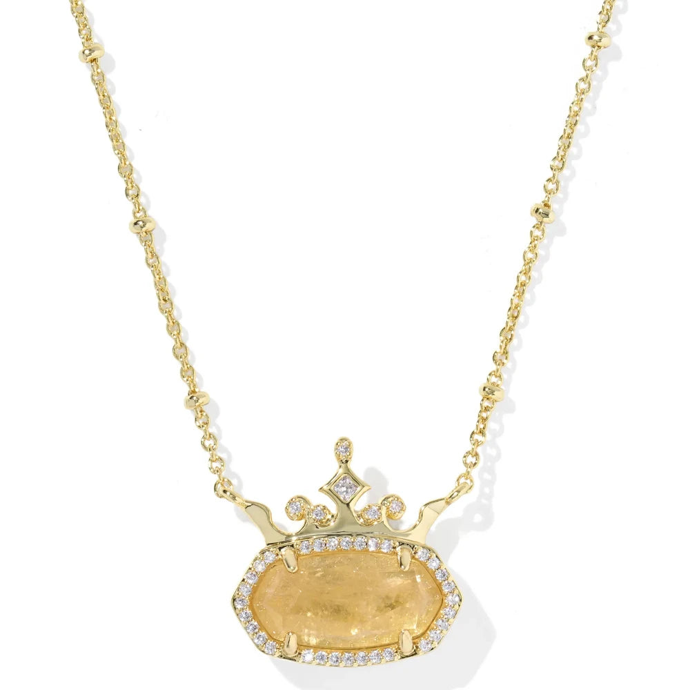 Kendra Scott Princess Gold Short Pendant
