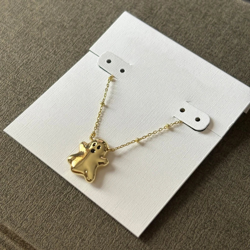 Kendra Scott Gold Ghost Pendant Necklace – Scary-Cute Halloween