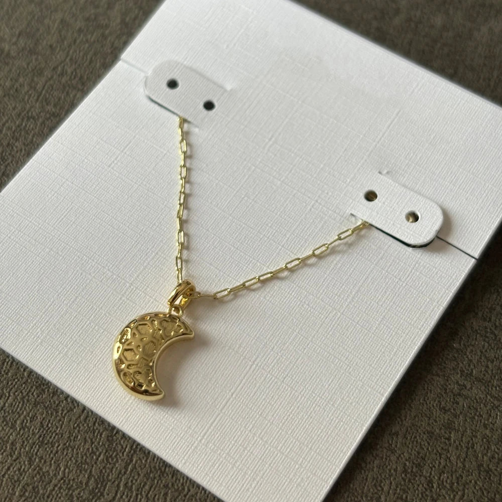 Kendra Scott Halloween White Opalescent Resin Moon Gold-plated