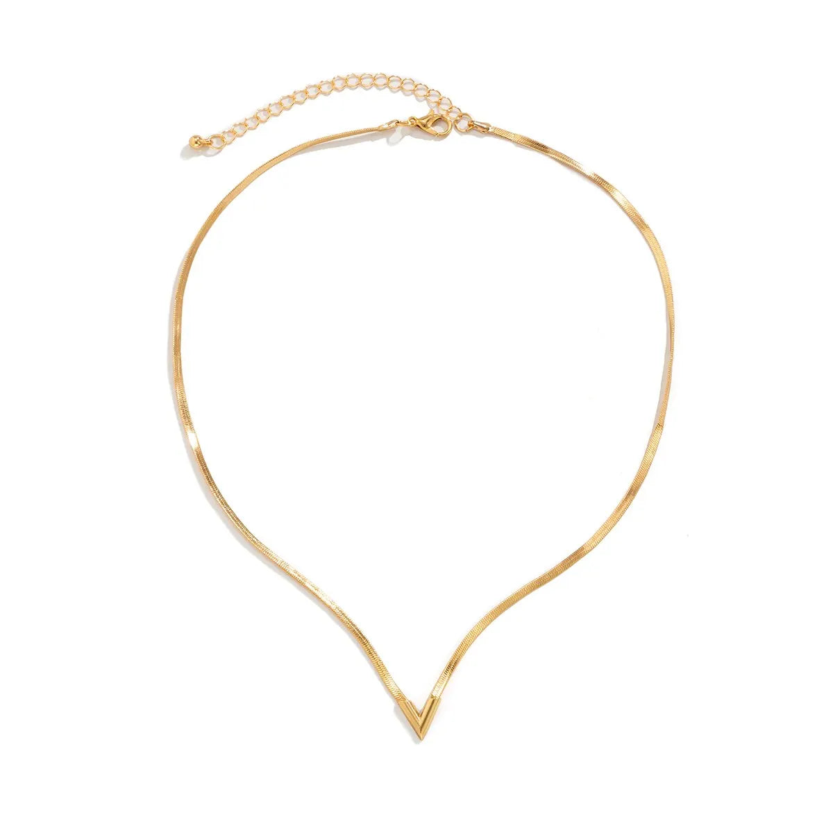 Gold-Plated Chain Necklace for Women | Geometric Coin Pendant