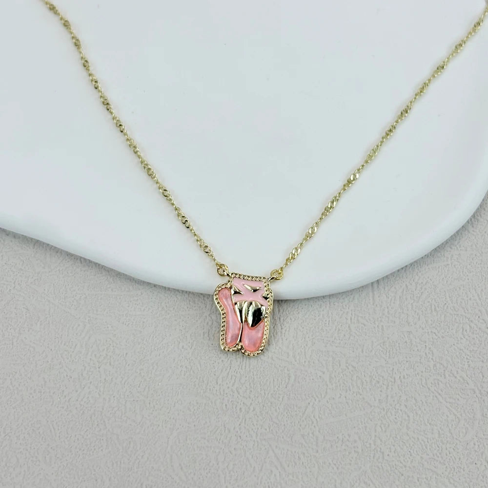 Ballet Shoes Pendant Necklace – Gold-Plated Kendra Scott