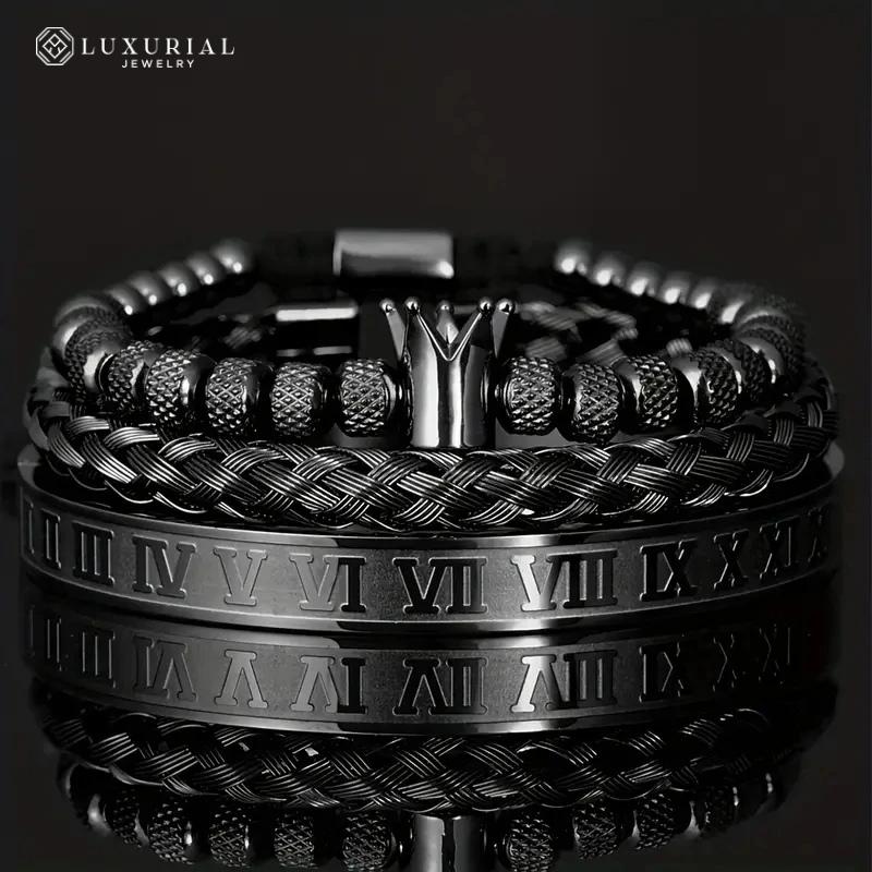 Crown Stainless Steel  Bracelet for Men